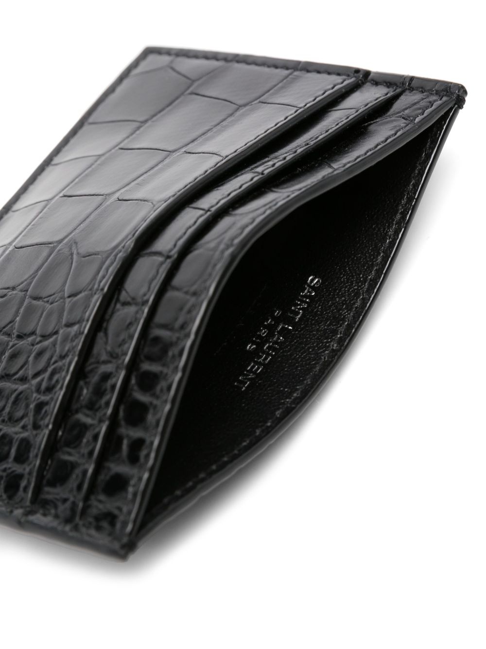 embossed leather wallet - 3