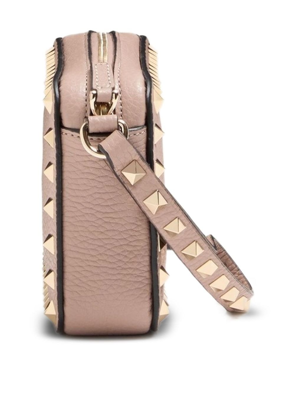 Rockstud-embellished clutch bag - 4