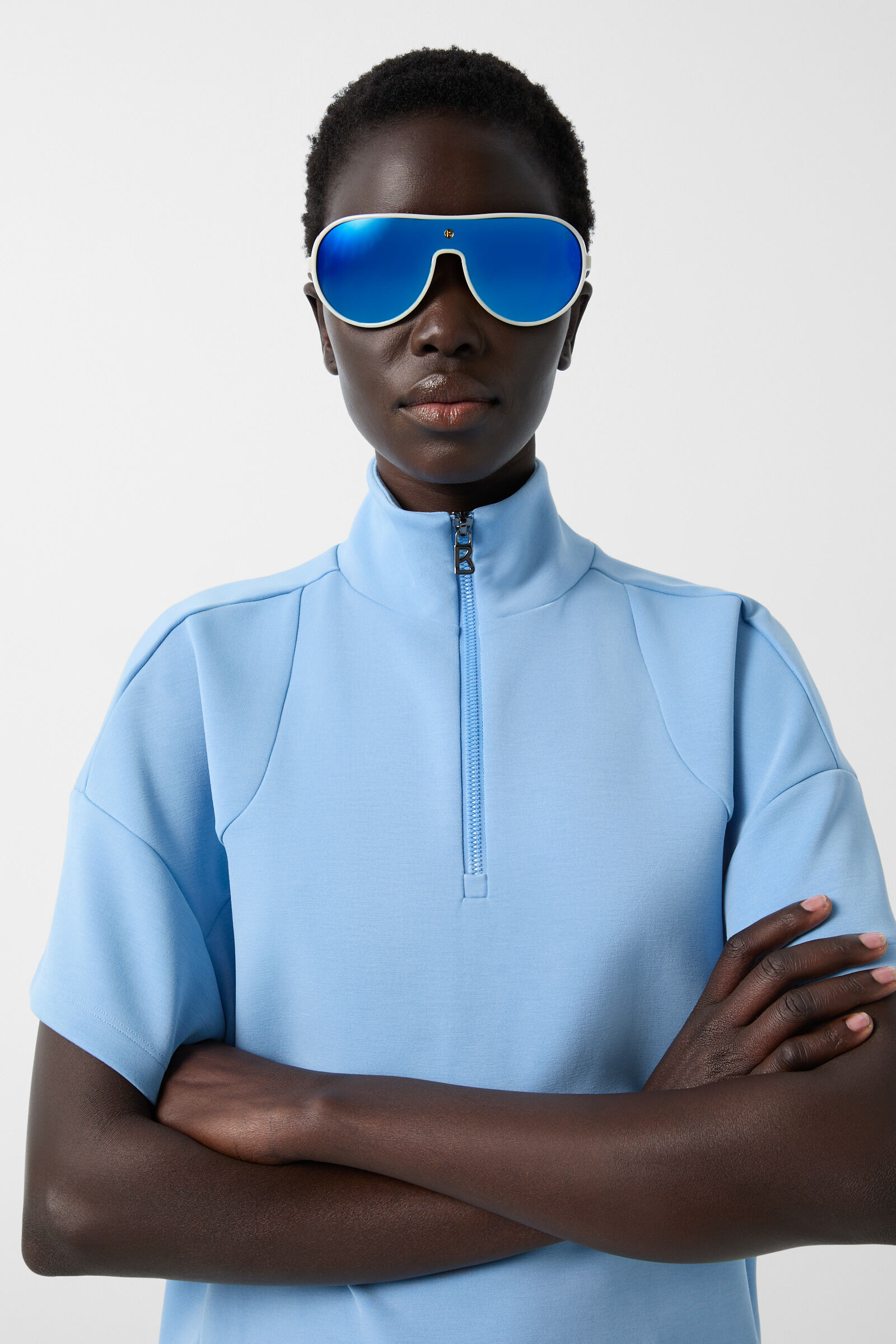Mila sweatshirt in Light blue - 5