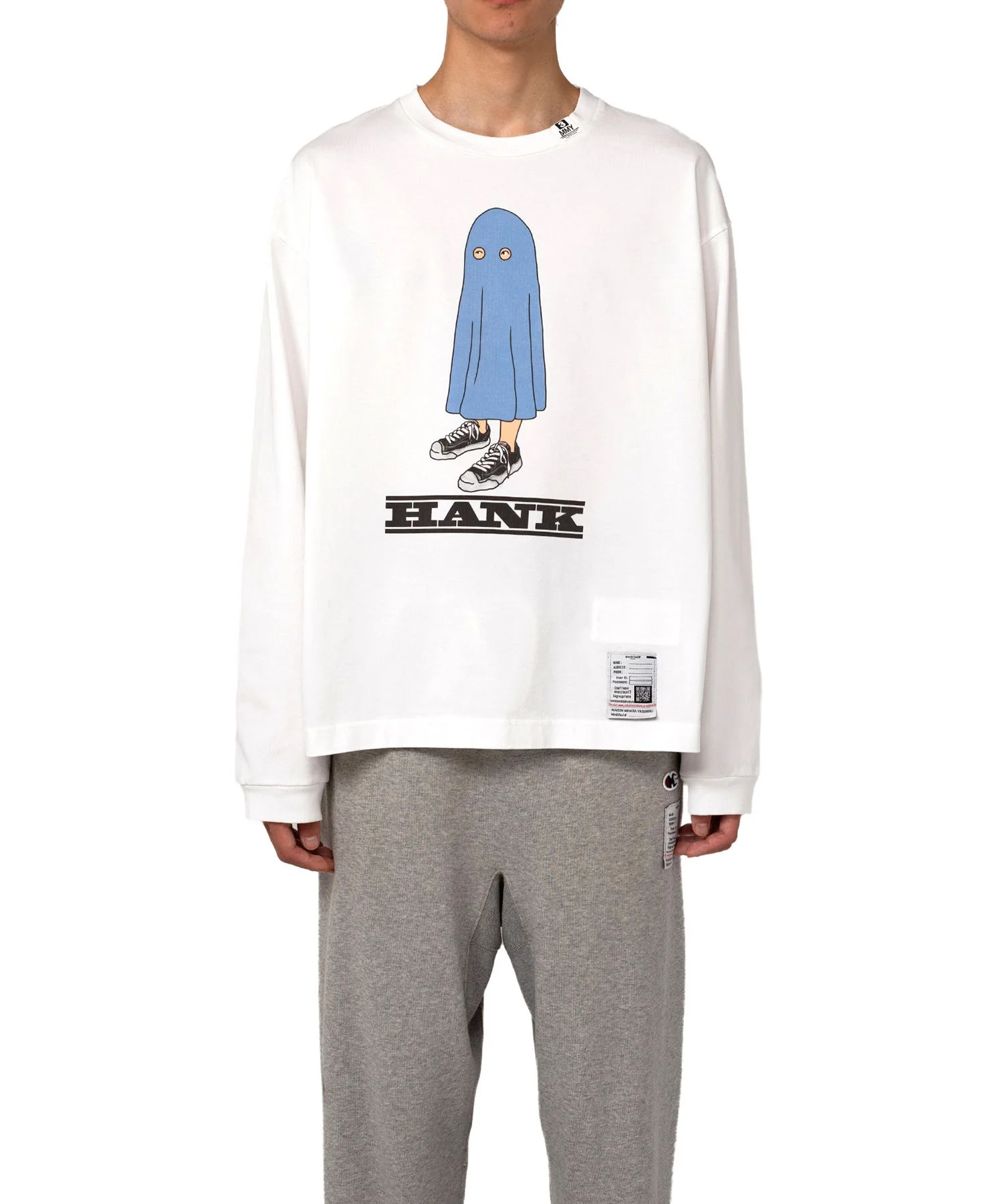HANK Printed Long Sleeve Tee - 1