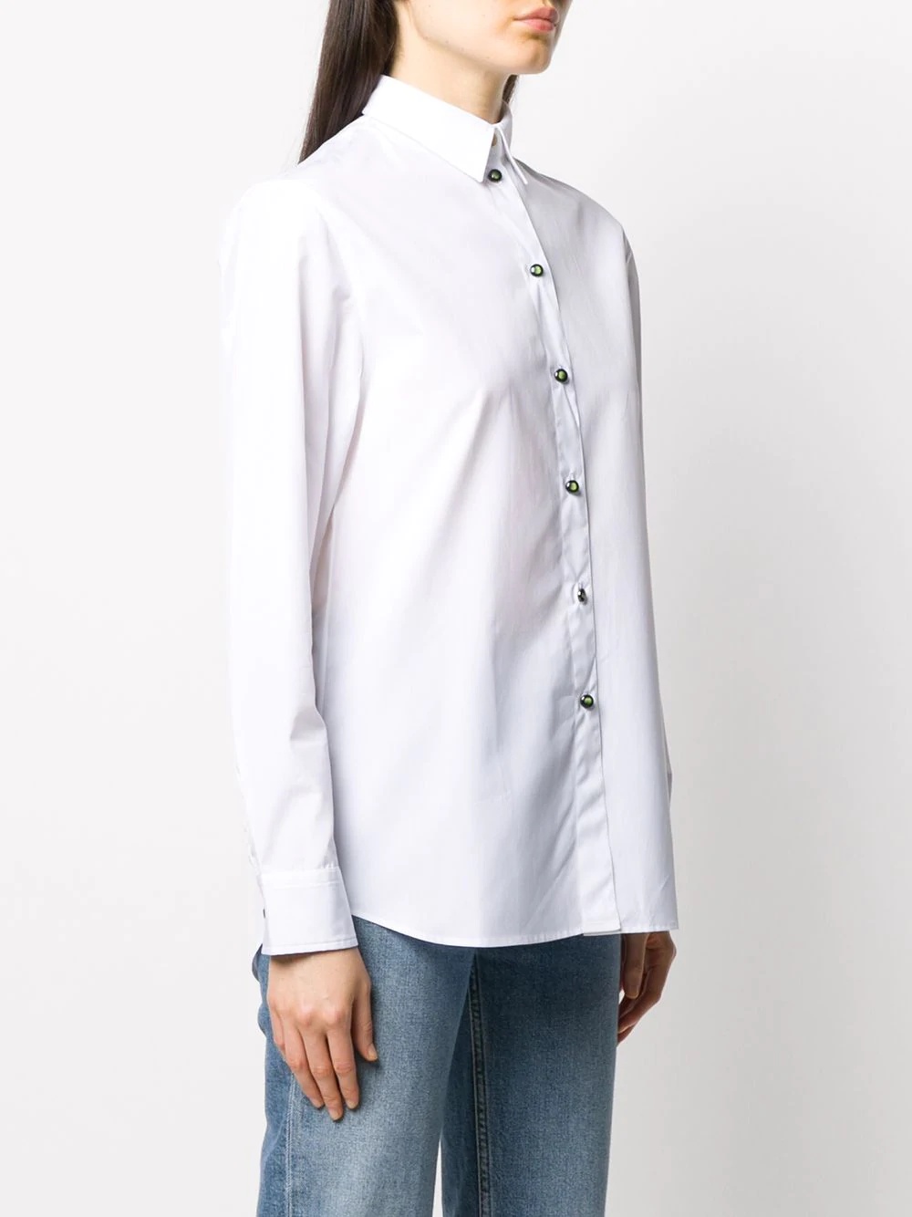 long-sleeved cotton shirt - 3