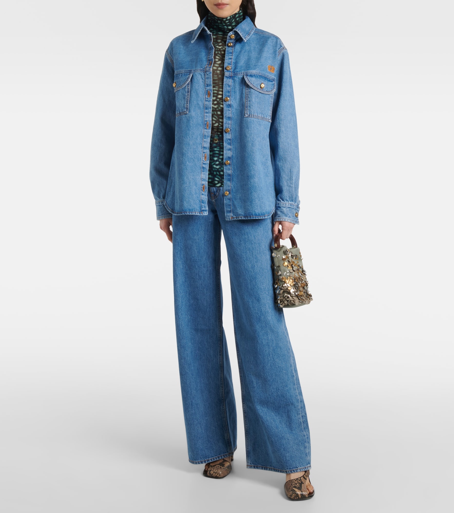 Nariida Berber denim shirt - 2