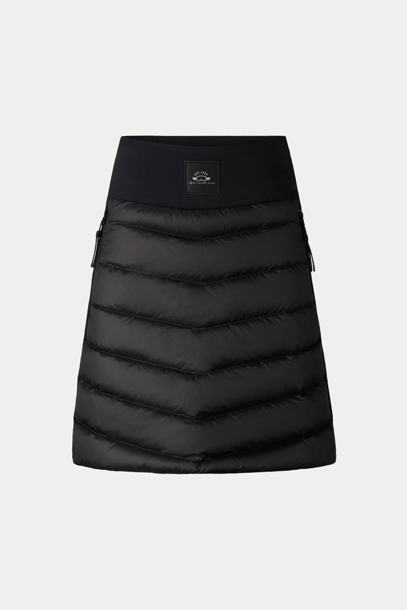 Marei quilted skirt in Black 1