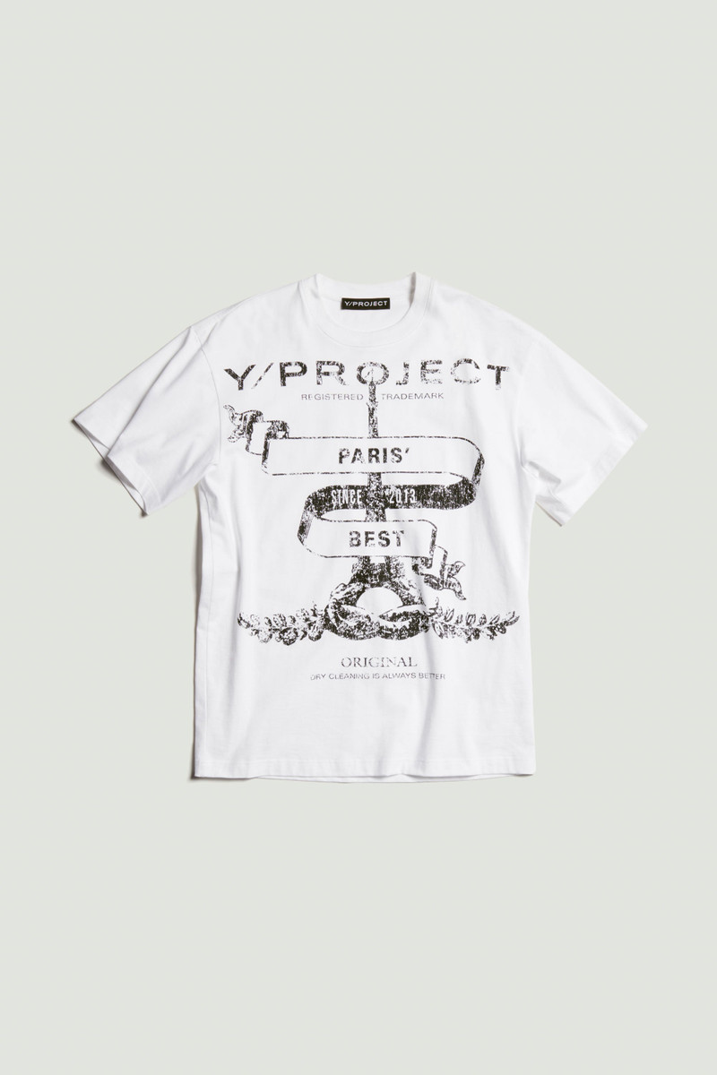 Y/Project Evergreen Paris' Best Print T-shirt outlook