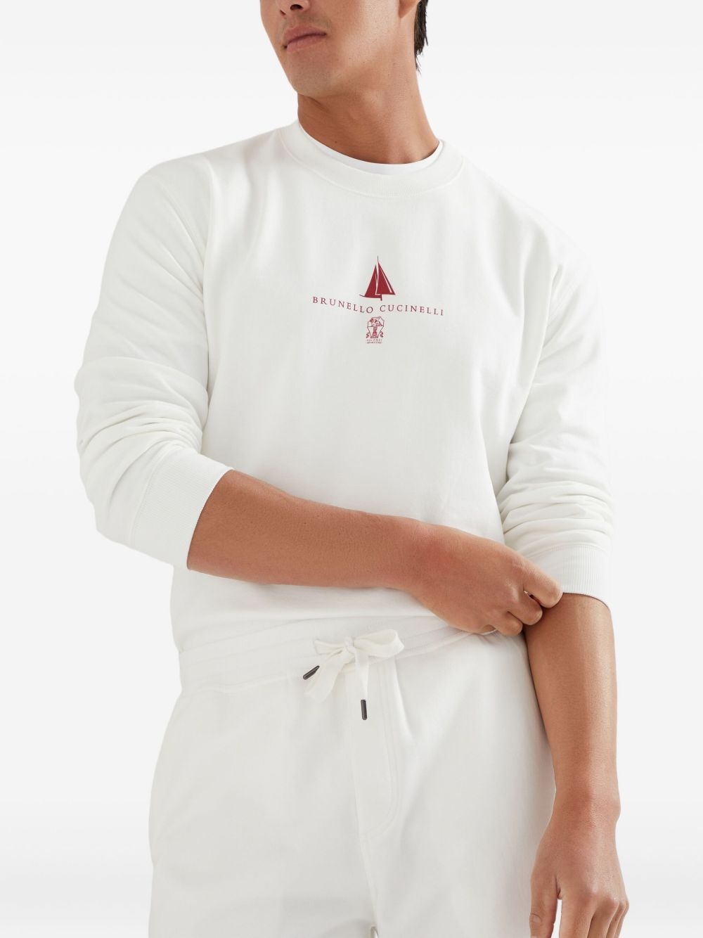 logo-print sweatshirt - 5