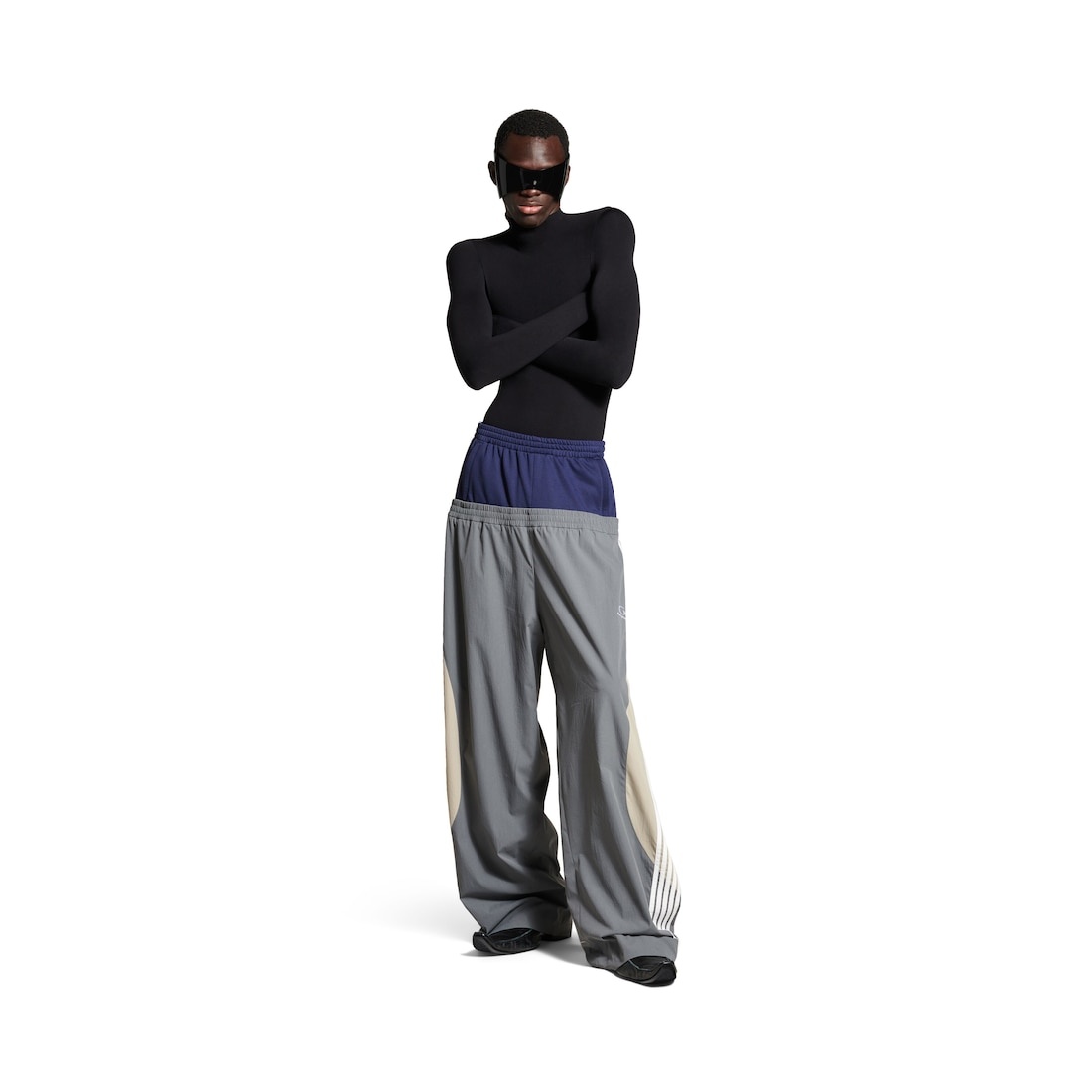 mfw | New: Cut-Up Tracksuit Pants from Balenciaga Winter24