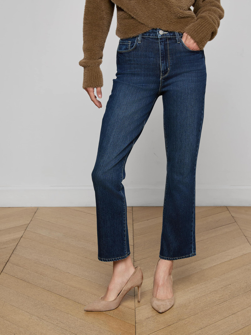 Mira Cropped Bootcut Jean 4