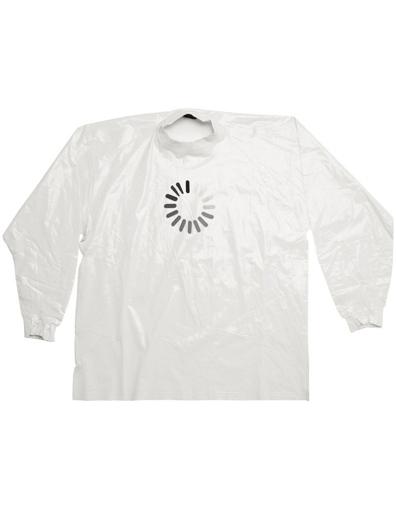 BALENCIAGA Loading Error-print long sleeve top - 744450TOVC9