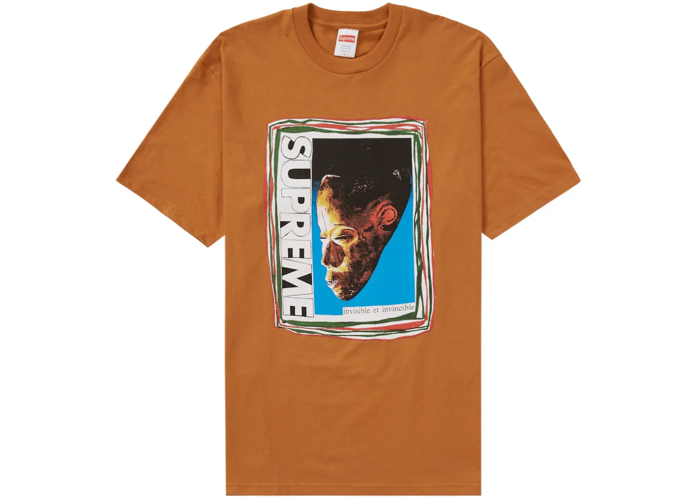 Supreme Mask Tee Burnt Orange - 1