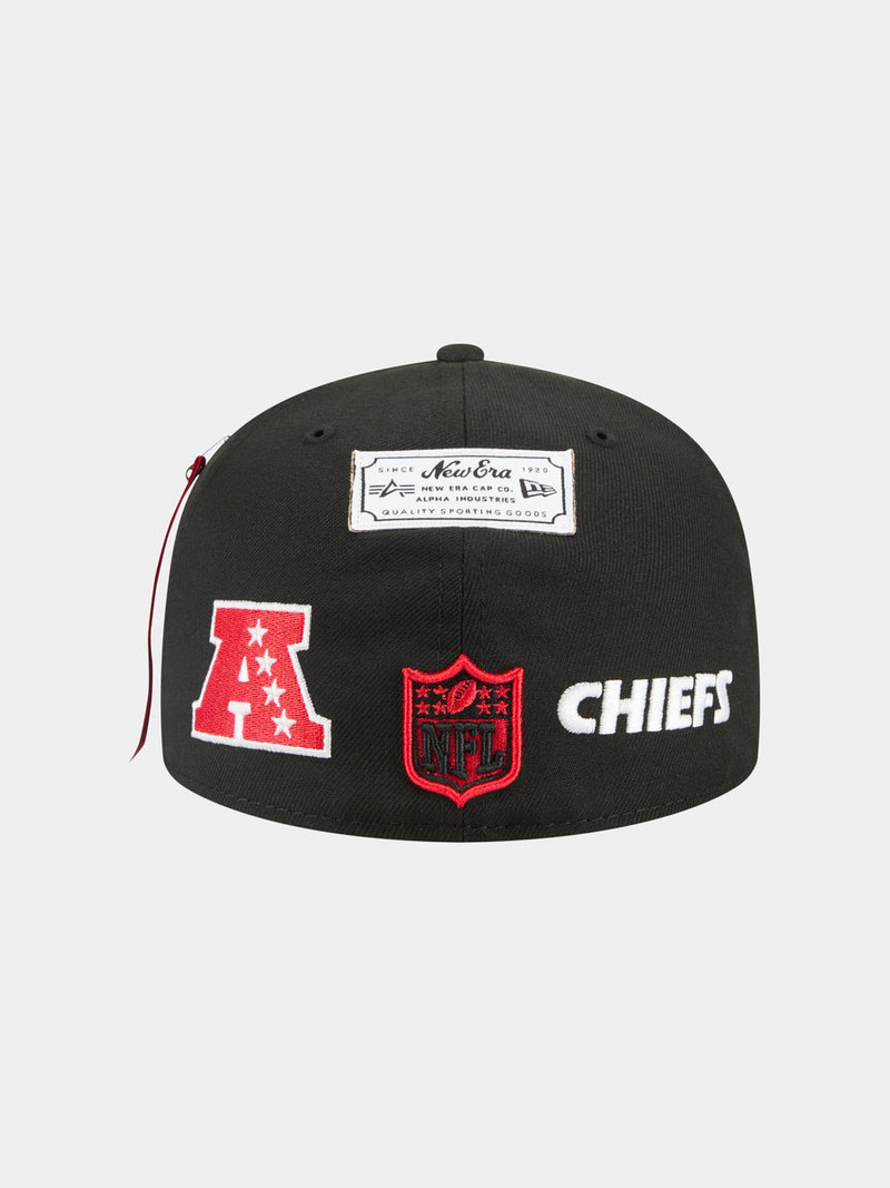 ALPHA INDUSTRIES KANSAS CITY CHIEFS X ALPHA X NEW ERA 59FIFTY FITTED CAP outlook