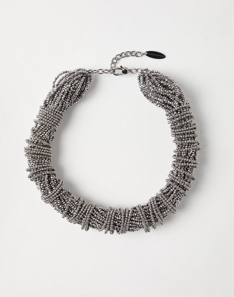 Vetro and Sterling Silver choker 1