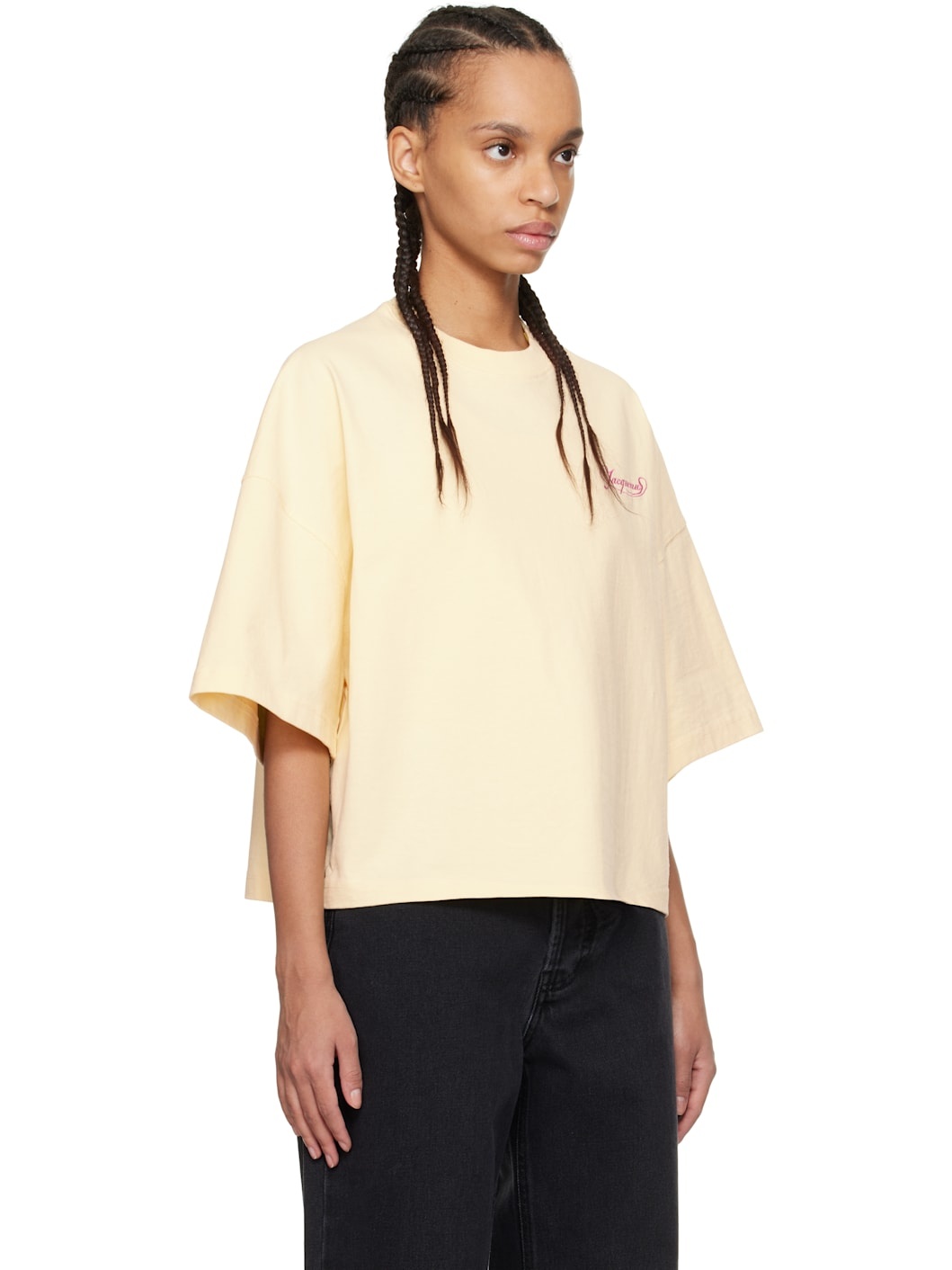 Beige 'The Corto' T-shirt - 2