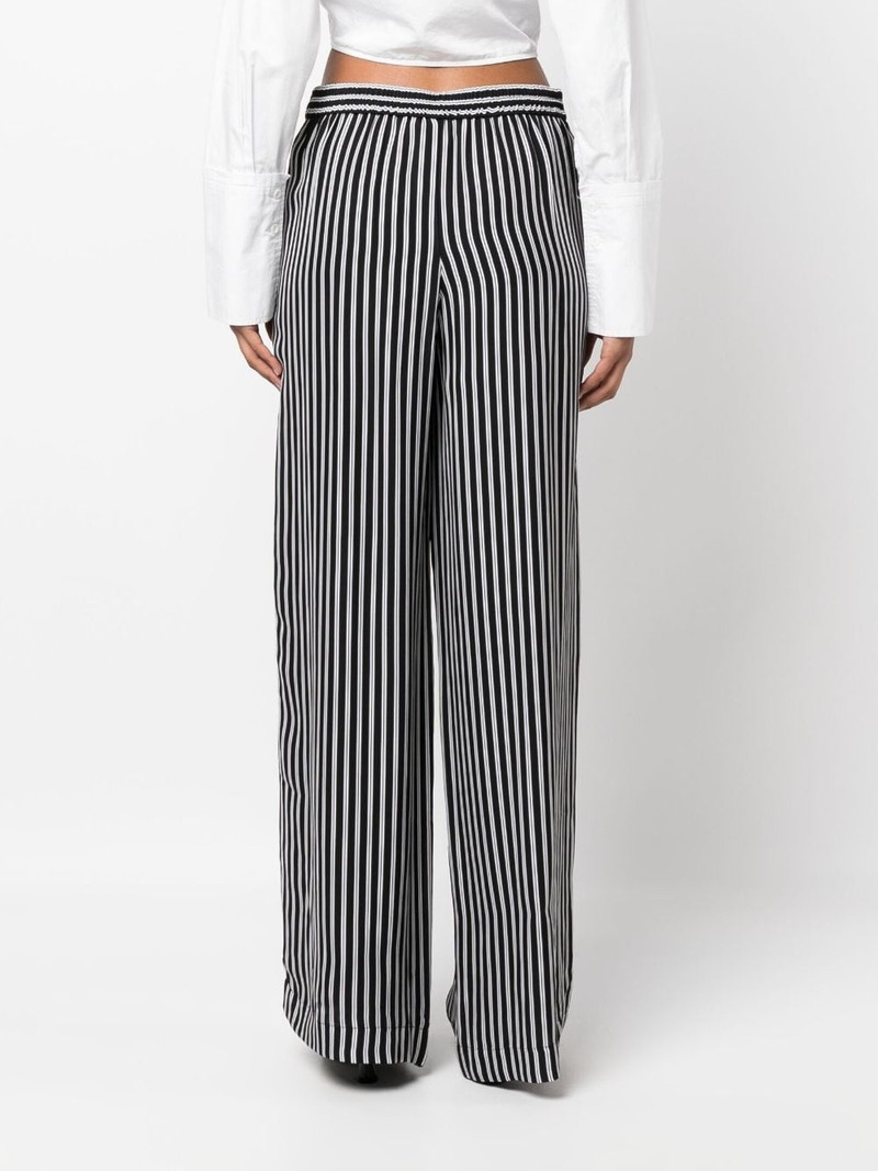 striped wide-leg trousers 4