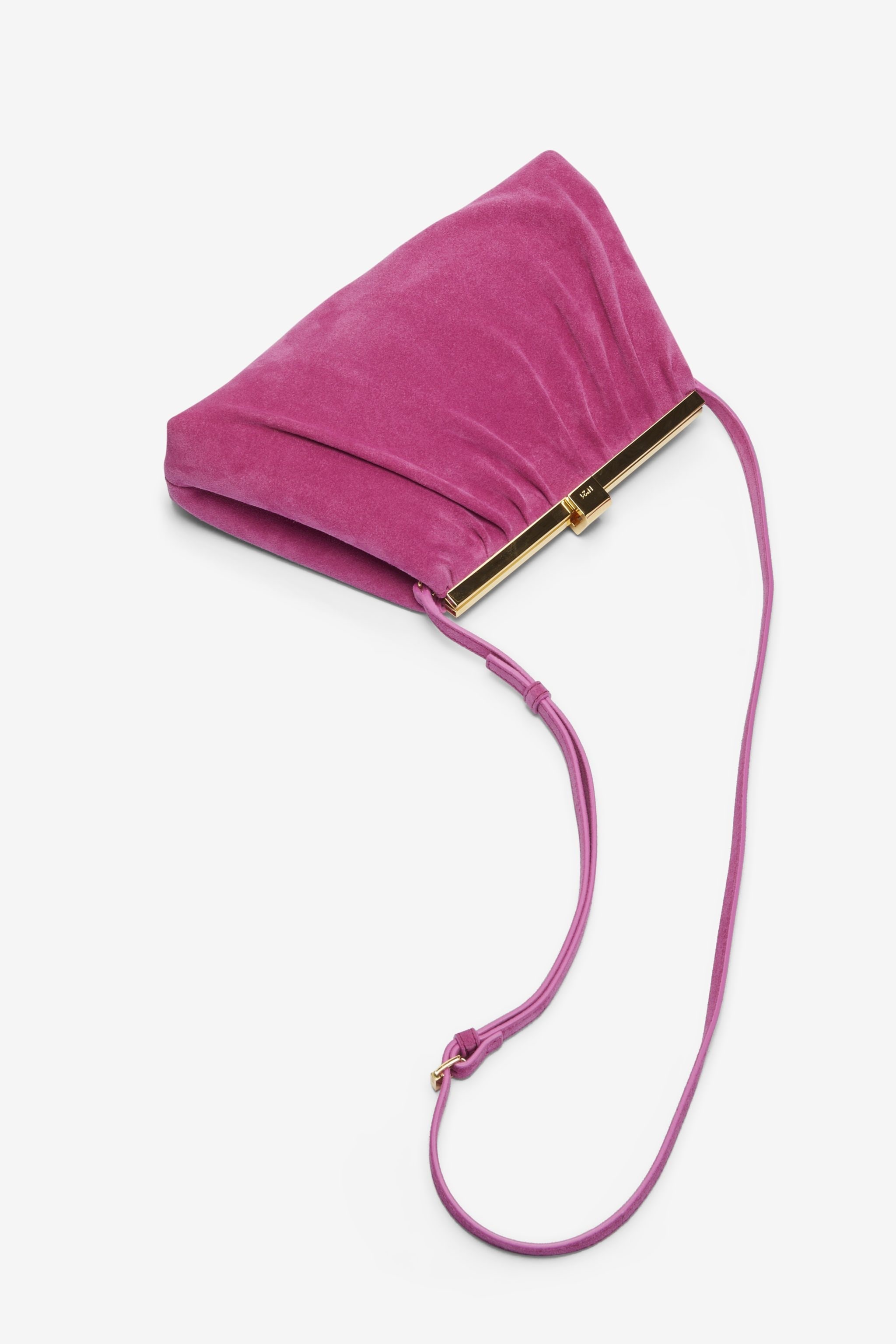 PUFFY JEANNE SUEDE SHOULDER BAG - 3