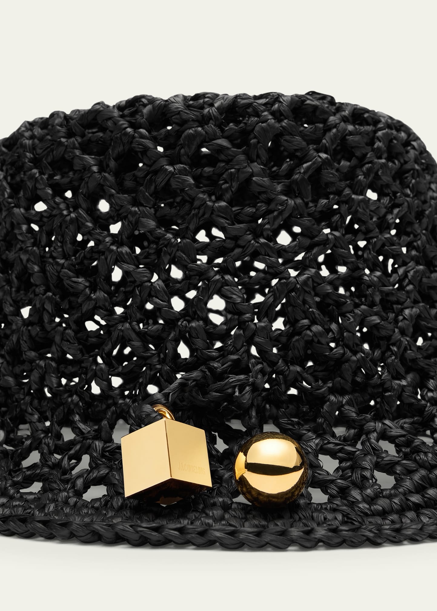 Le Bob Spiaggia Woven Raffia Bucket Hat - 2