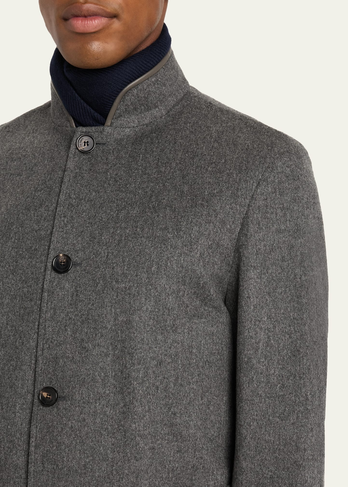 Men's Spagna Cashmere Single-Breasted Jacket - 5