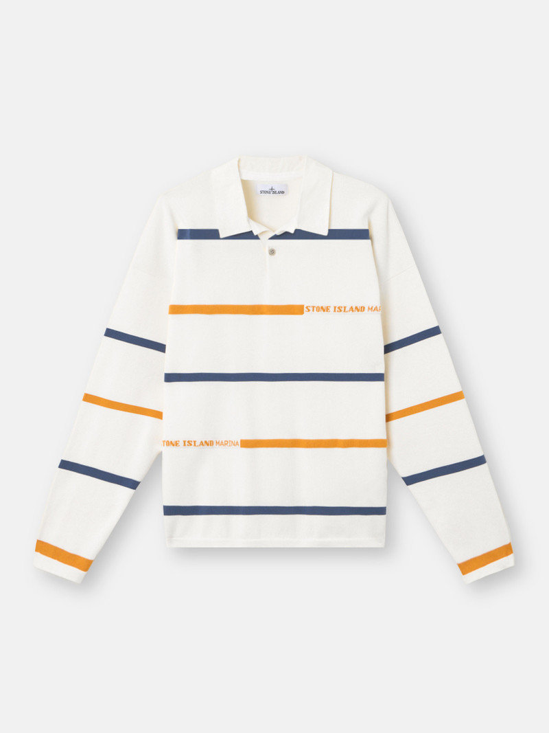 5100035 STRIPED SOFT ORGANIC COTTON_STONE ISLAND MARINA 1