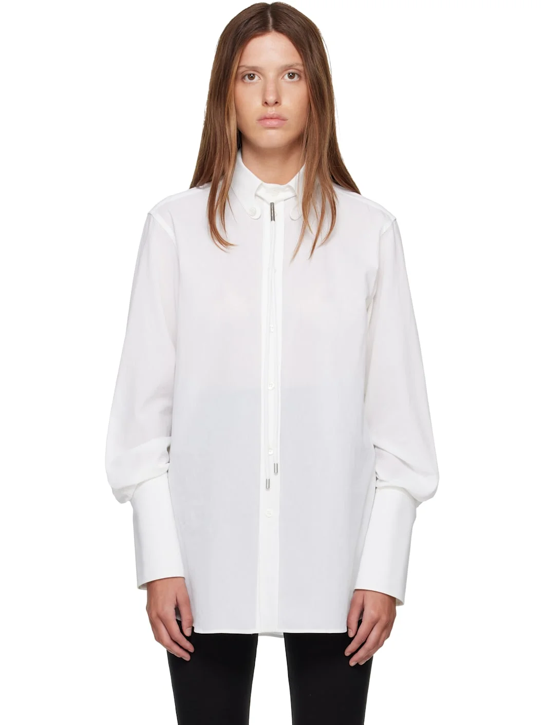 White 'Monsieur' Shirt - 1