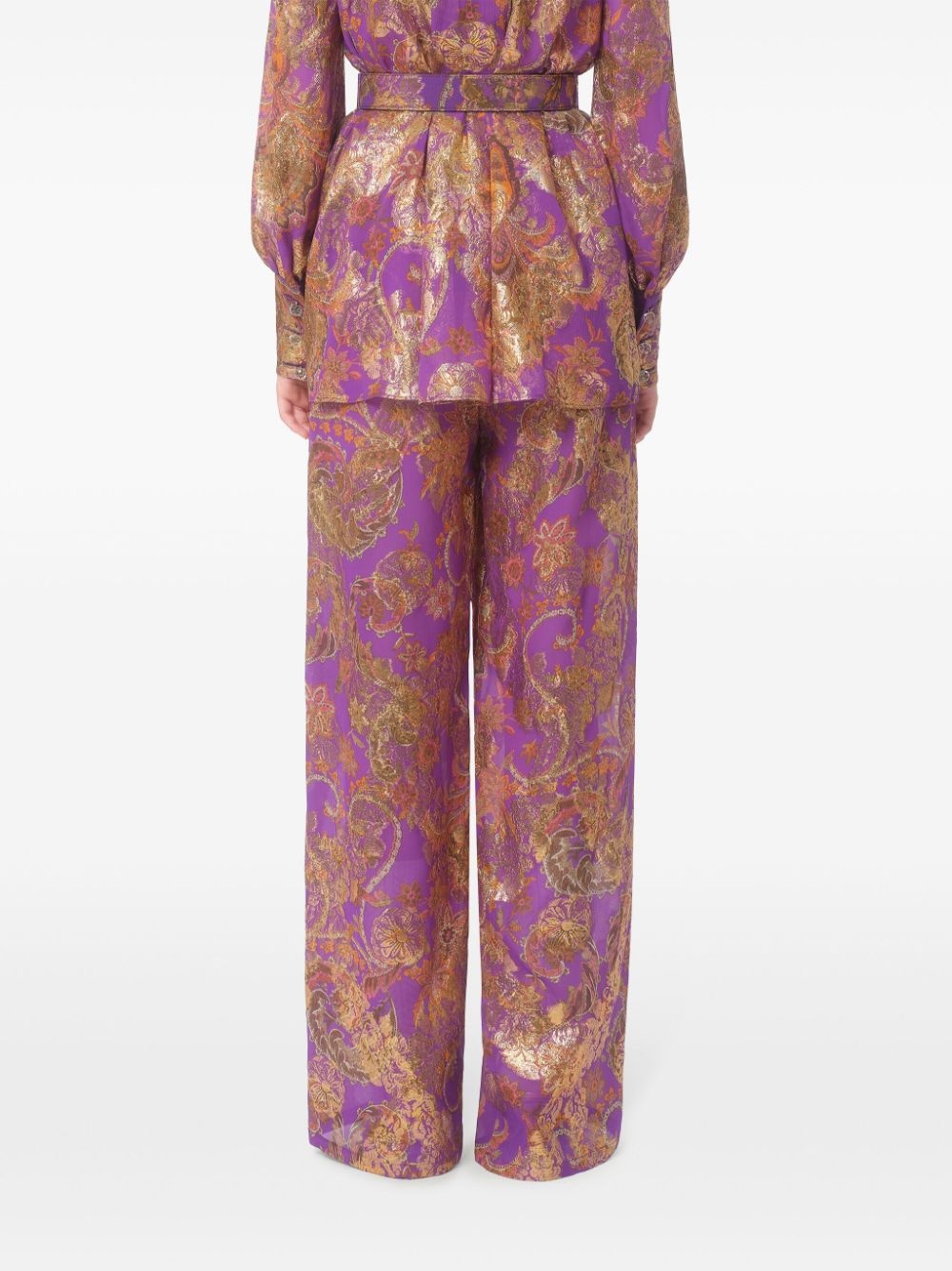 Apres L'Hiver fil-coupe trousers - 4