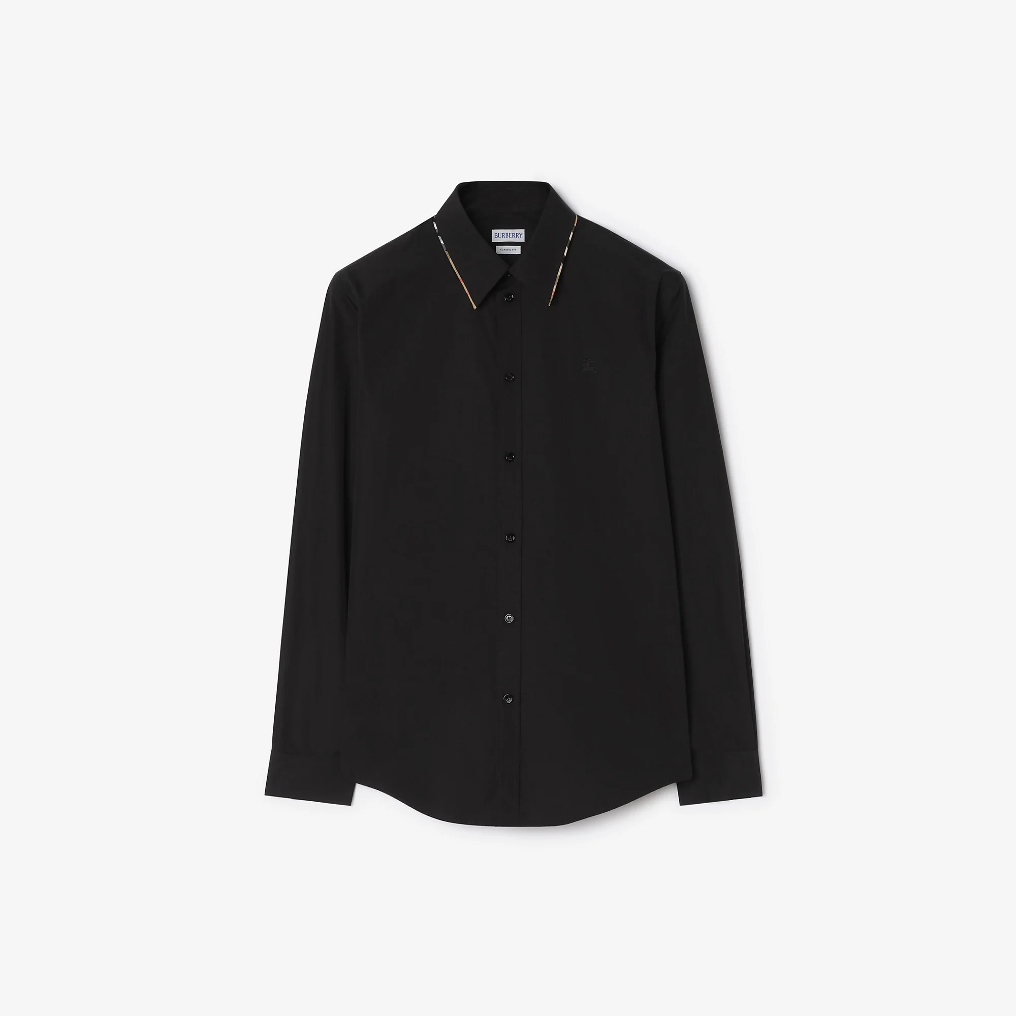 Classic Fit Cotton Poplin Shirt - 1