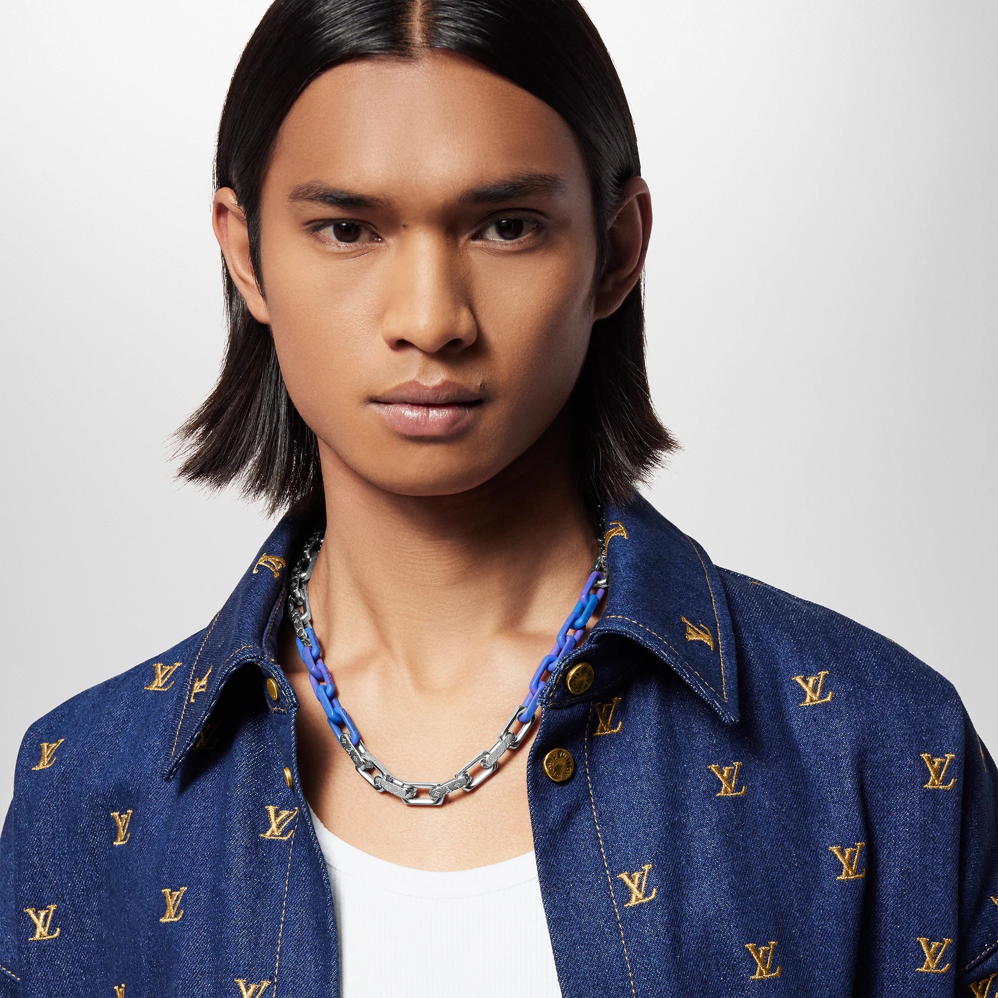 Monogram Chain Necklace - 3