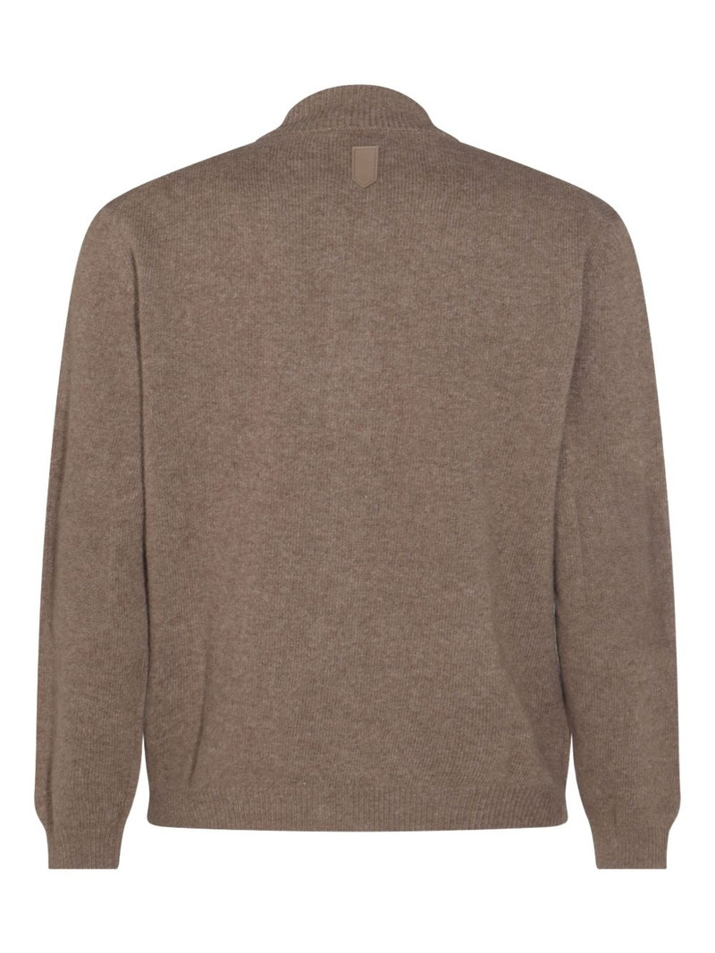 Canali zip-up cardigan outlook