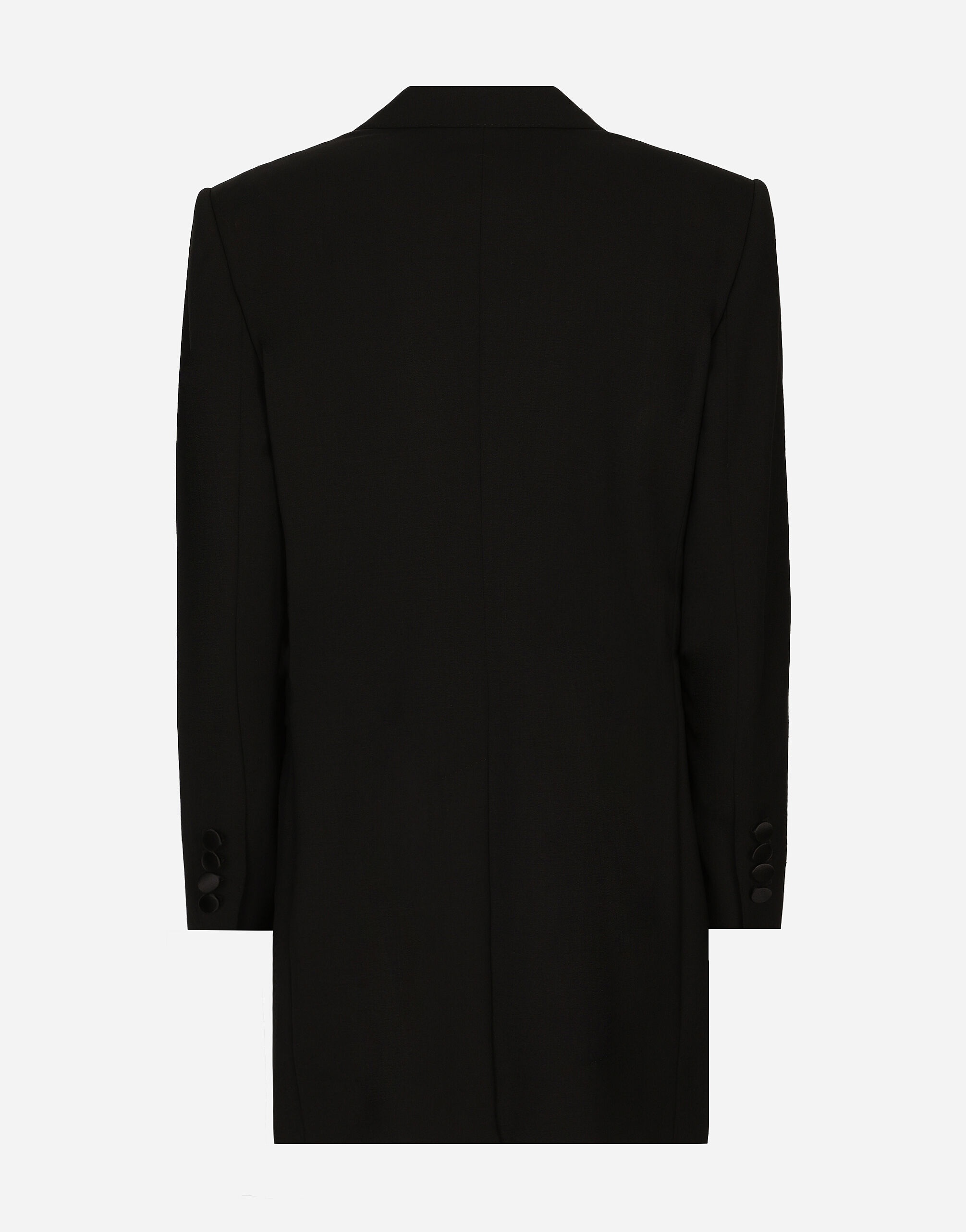 Double-breasted woolen jacket - 2