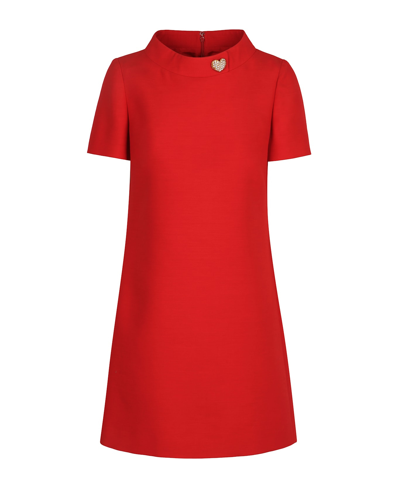 Wool And Silk Mini Dress - 1