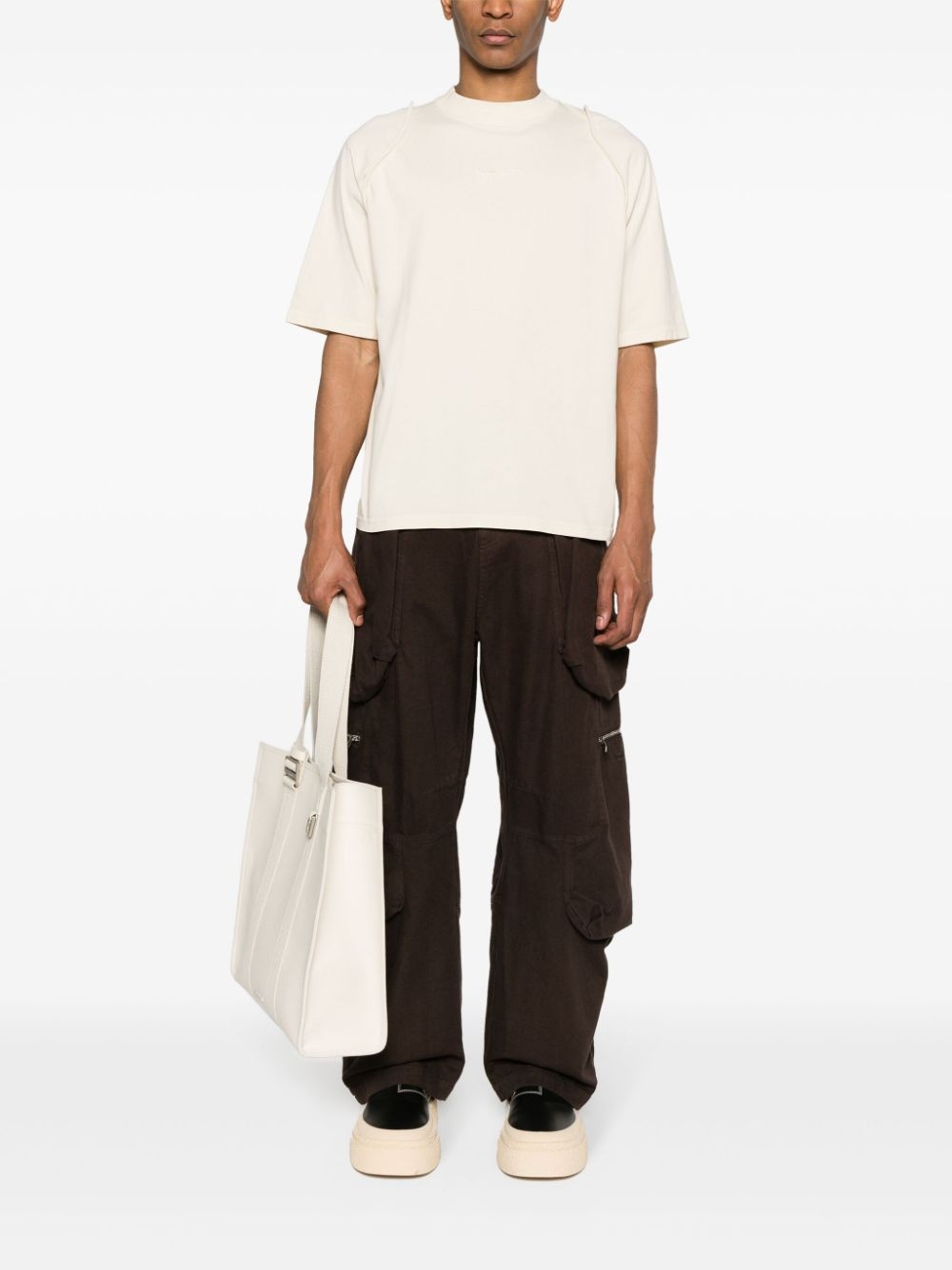 Camargue logo-embroidered T-shirt - 2