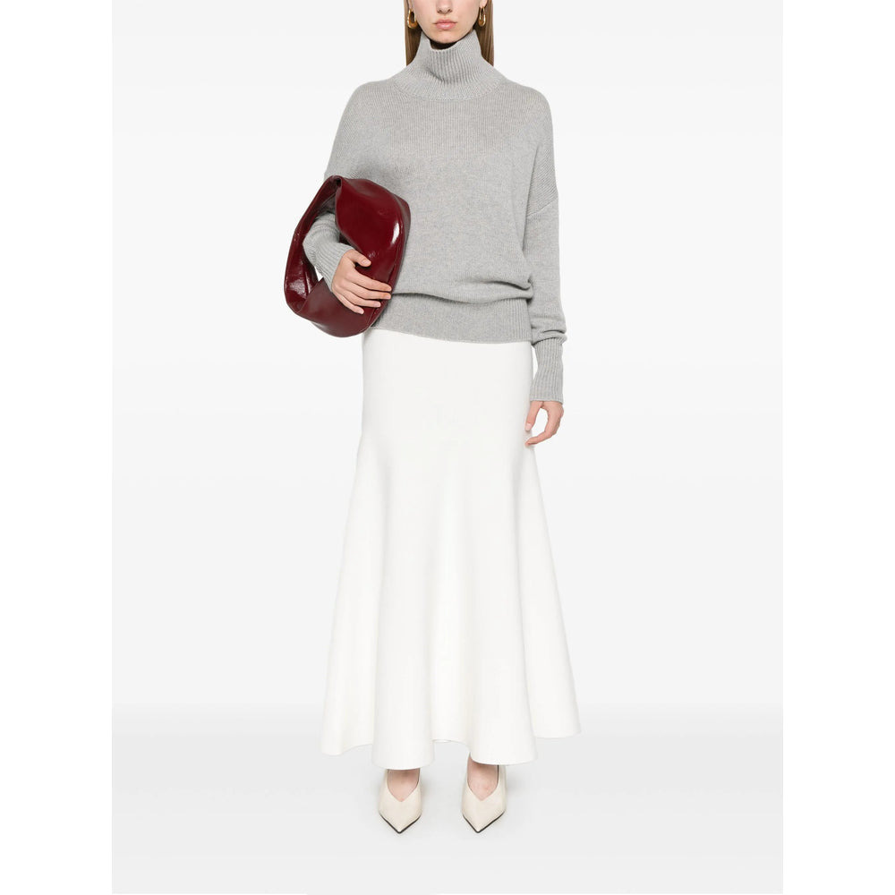 Lisa Yang Grey Knitwear - Jumpers Women - 4