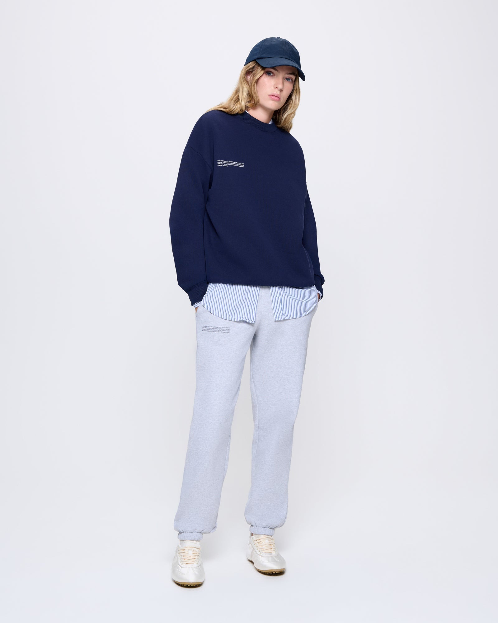 Womens 365 Heavyweight Sweatshirt - Navy Blue - 3