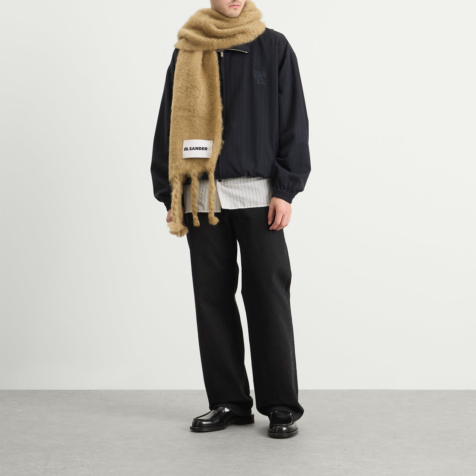 Jil Sander+ Logo Mohair Scarf - 2