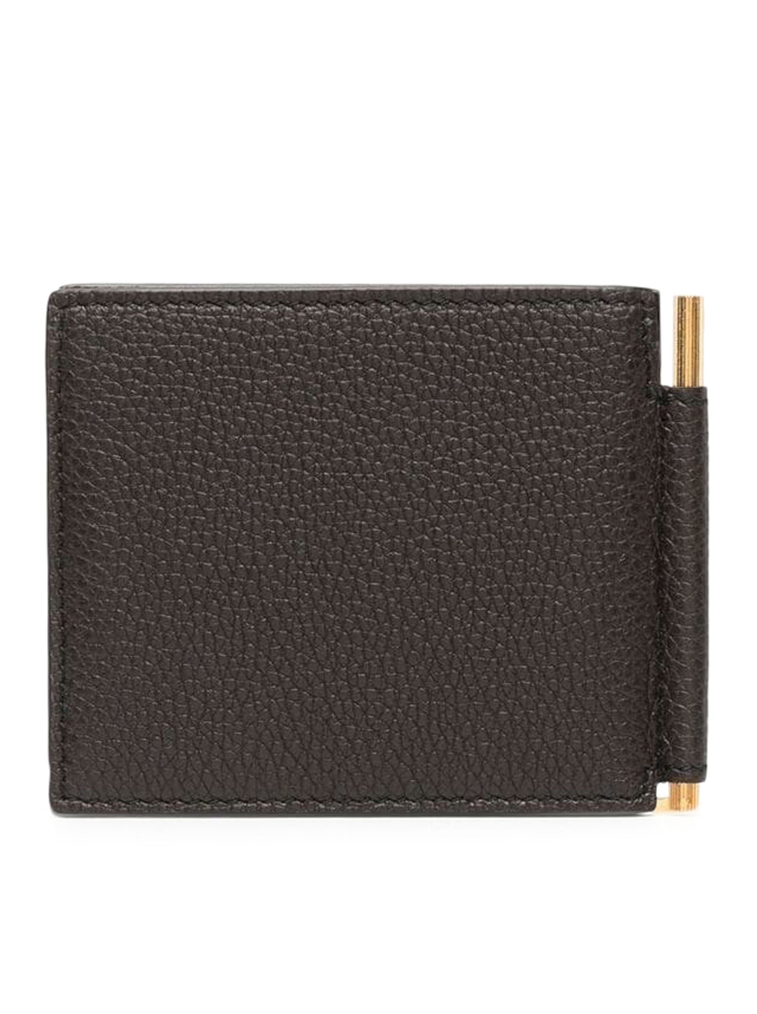 SOFT GRAIN LEATHER MONEY CLIP WALLET - 2