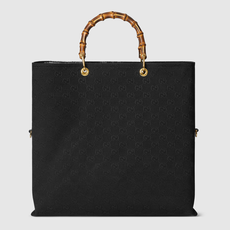 Bamboo large reversible tote bag 8