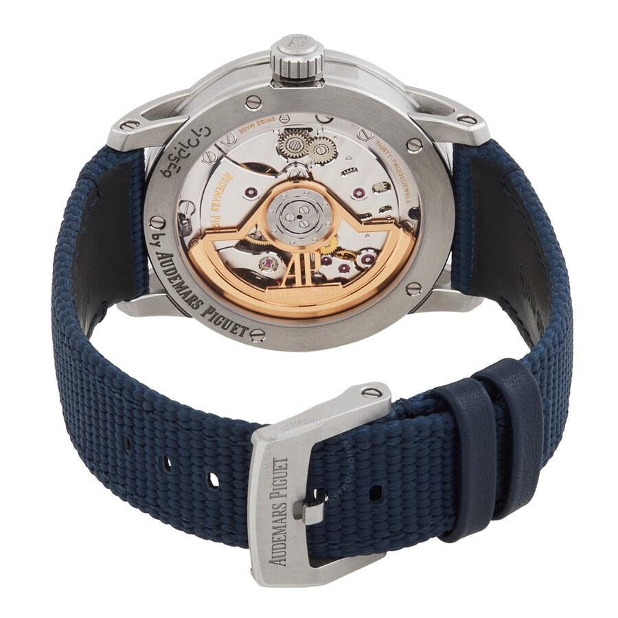 Pre-owned Audemars Piguet Code 11.59 Blue Dial Men's Watch 15210ST.OO.A348KB.01 - 3