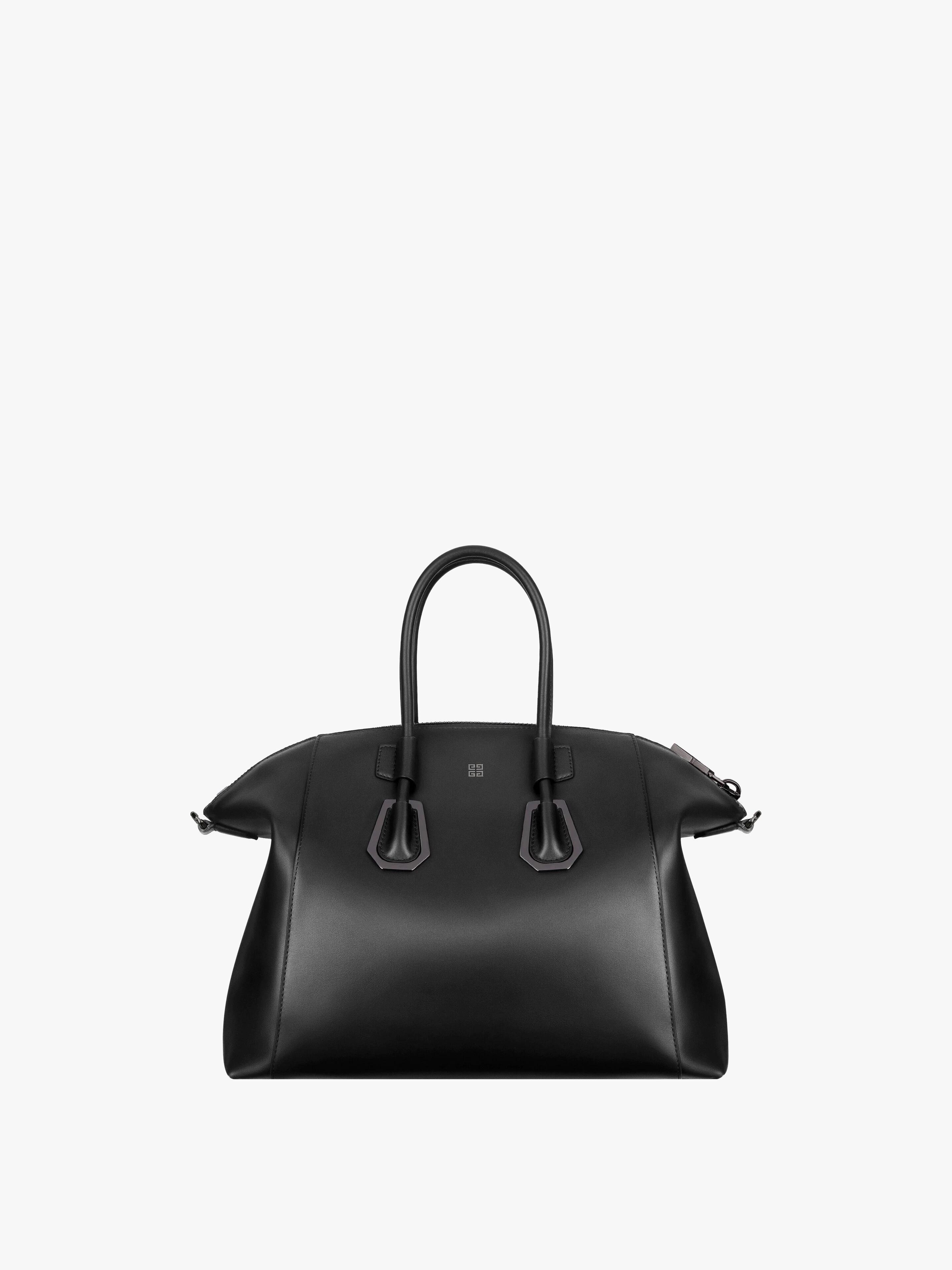 SMALL ANTIGONA SPORT BAG IN LEATHER WITH METALLIC DETAILS - 5