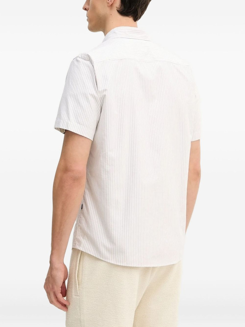 BOSS striped short-sleeve shirt outlook
