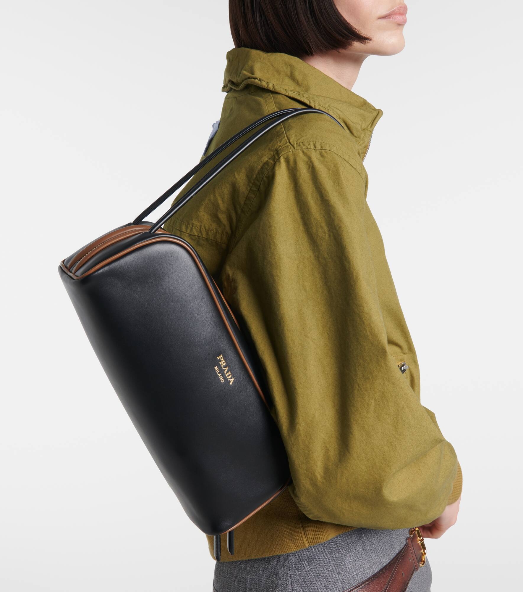 Prada Swing Small leather shoulder bag - 2