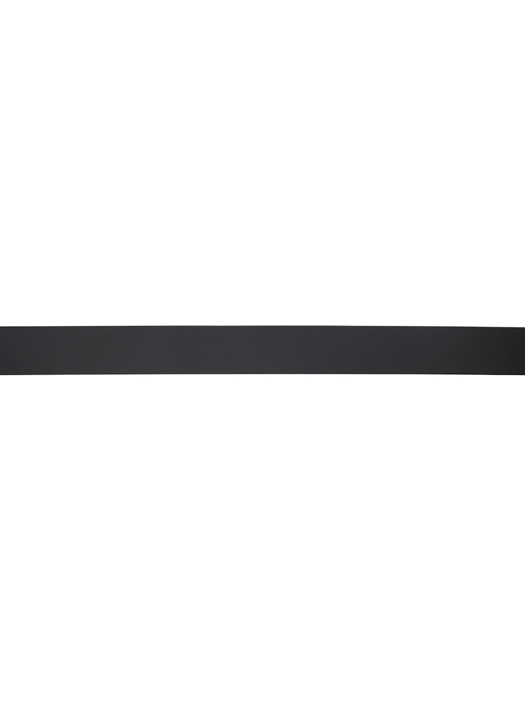 Black Lux Leather Belt - 2