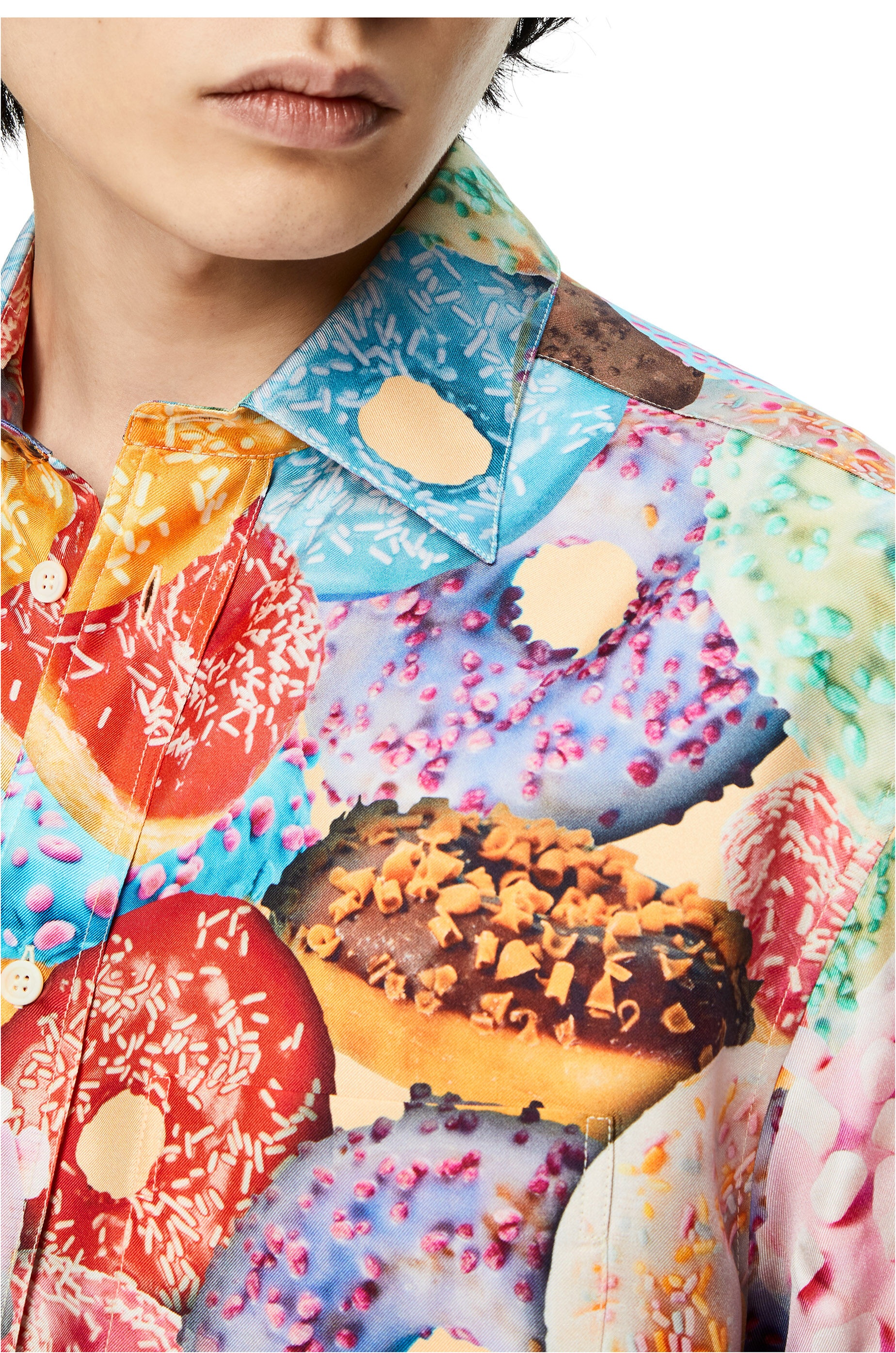 Doughnut shirt in silk - 5