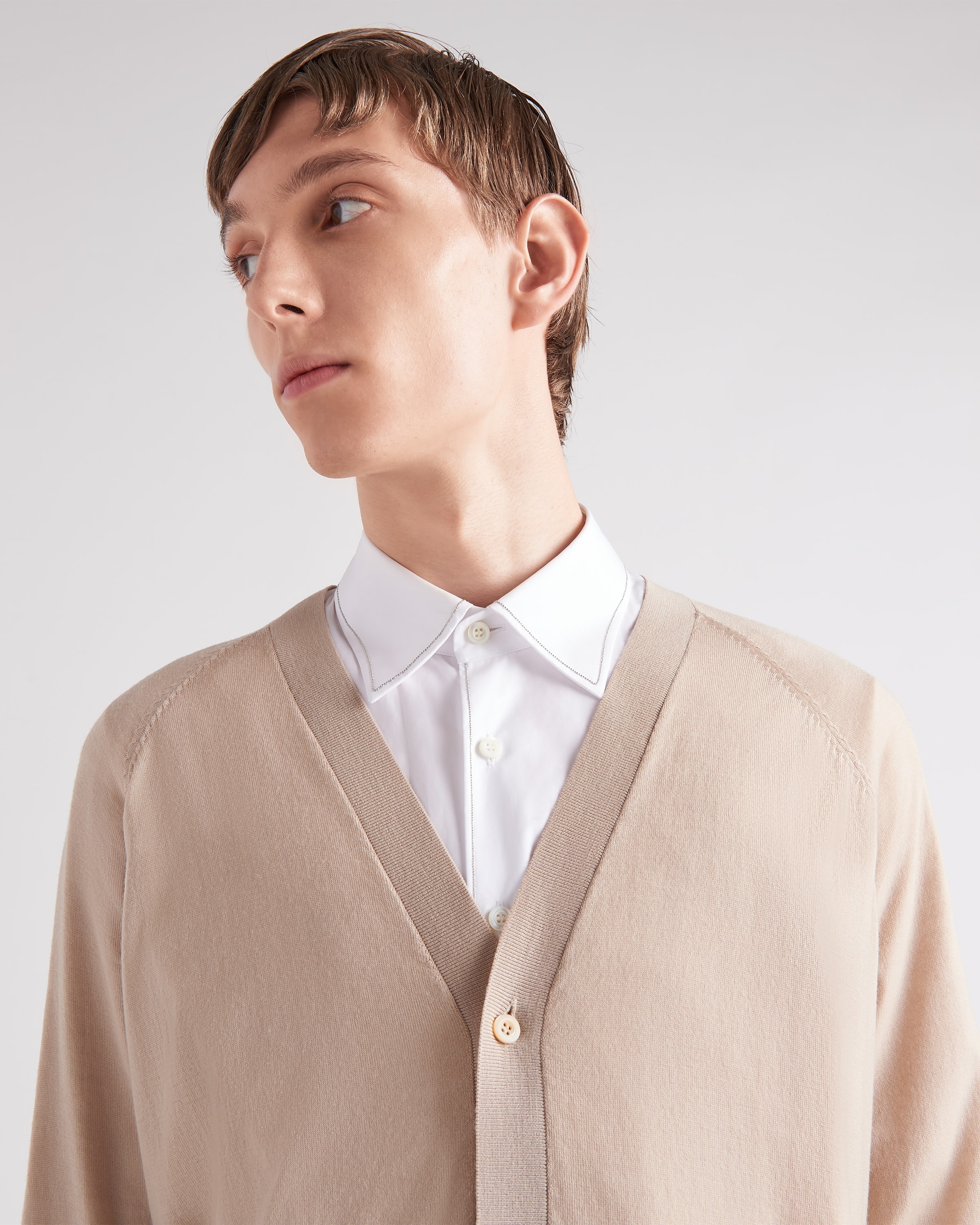 Worsted-wool cardigan - 3