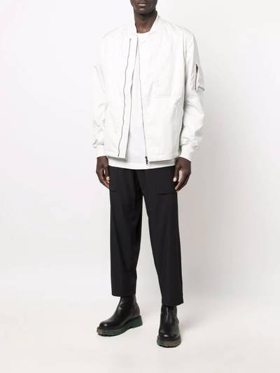 Y-3 cropped straight-leg cargo pants outlook