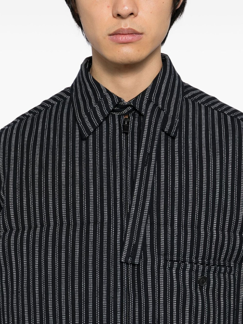 stripe-printed coat 5