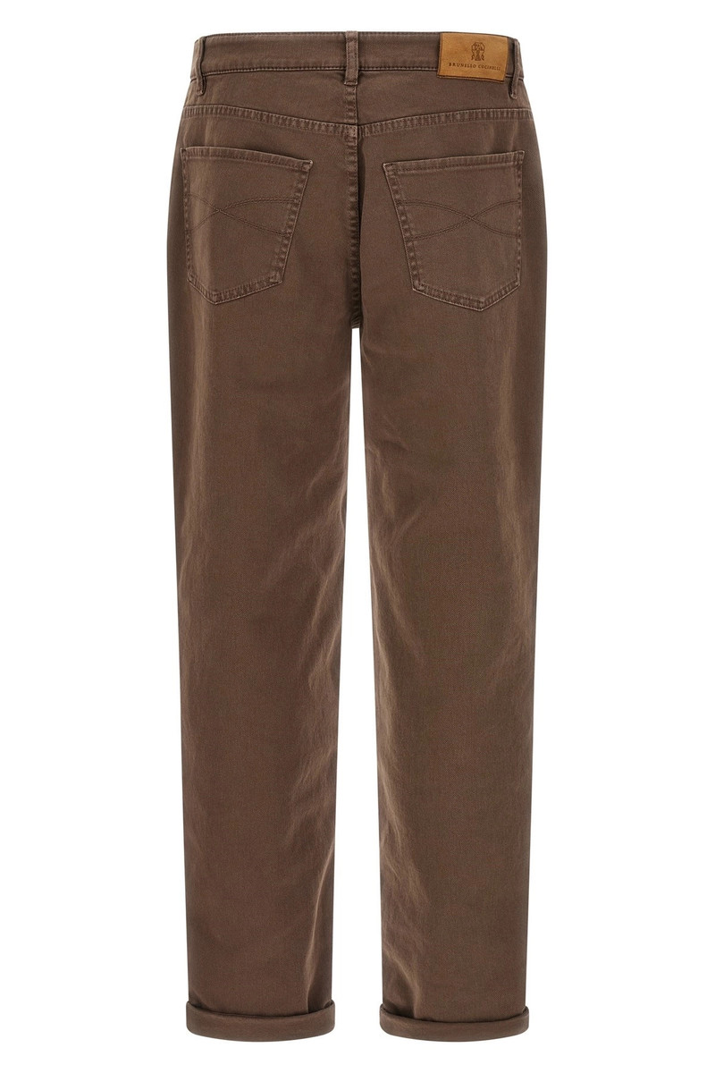 Brunello Cucinelli Garment-dyed jeans outlook