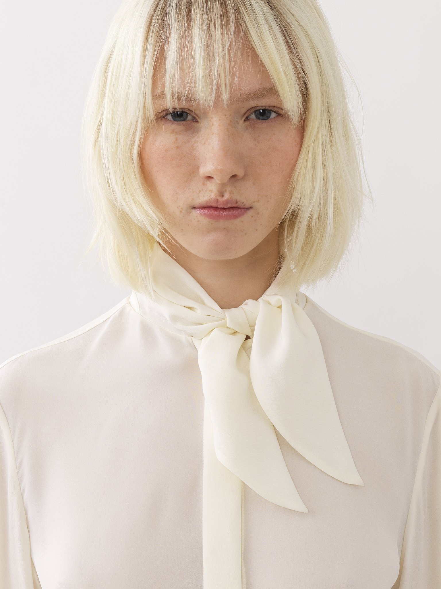 SCARF BLOUSE - 7