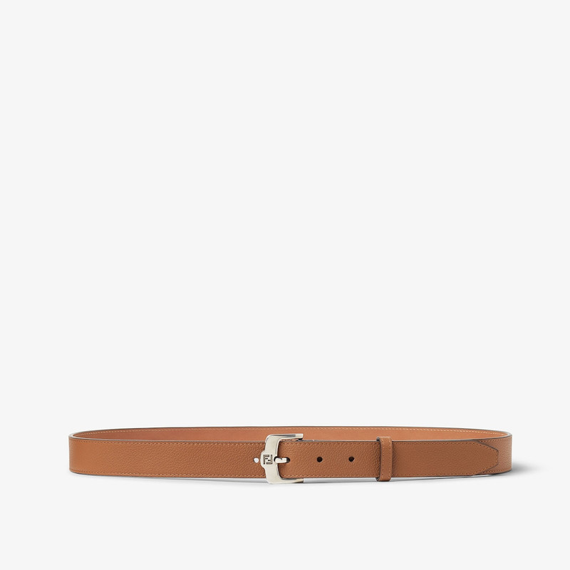 FF Belt Natural-colored leather belt 1