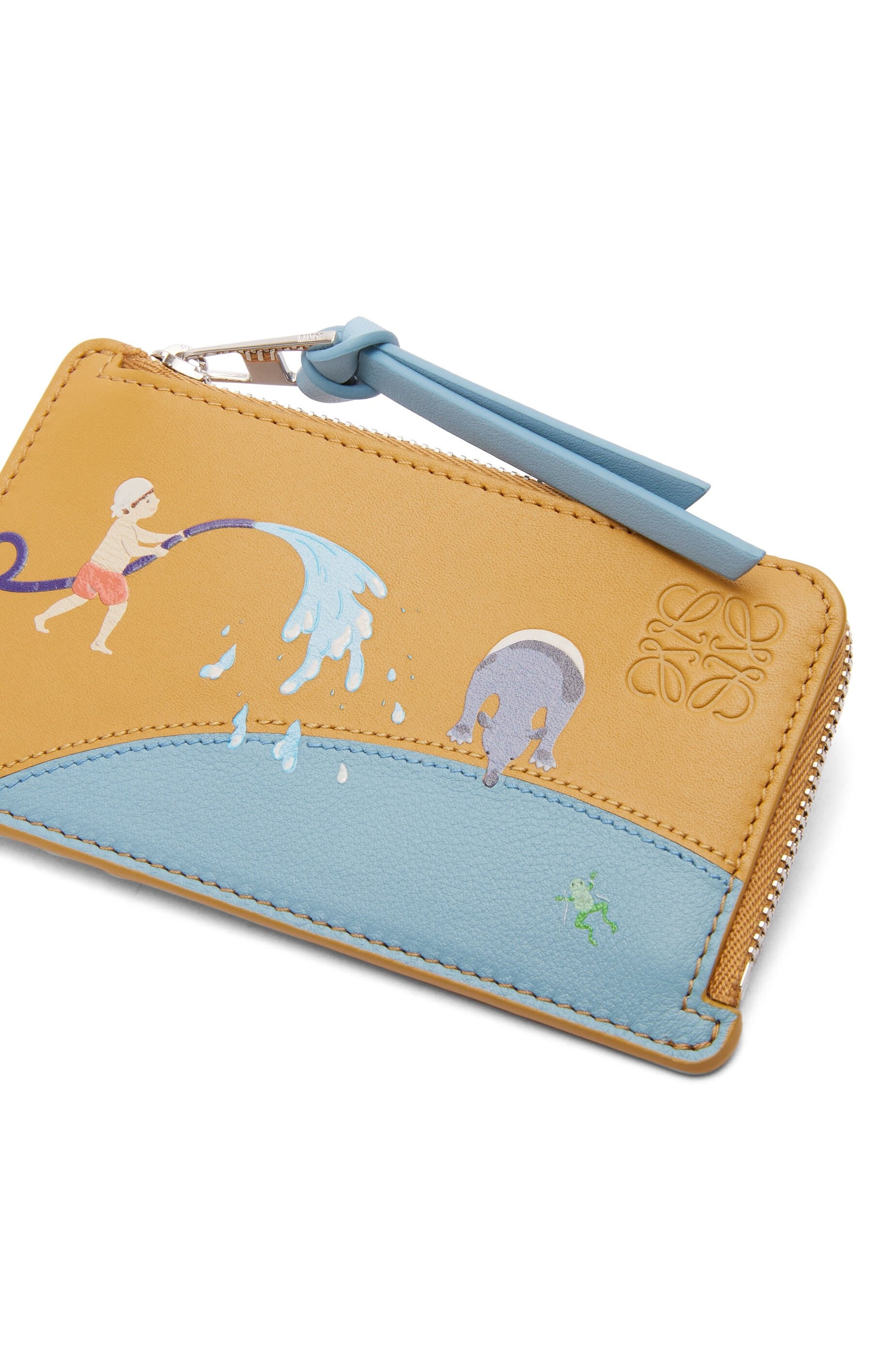 Tapir coin cardholder in satin calfskin - 4