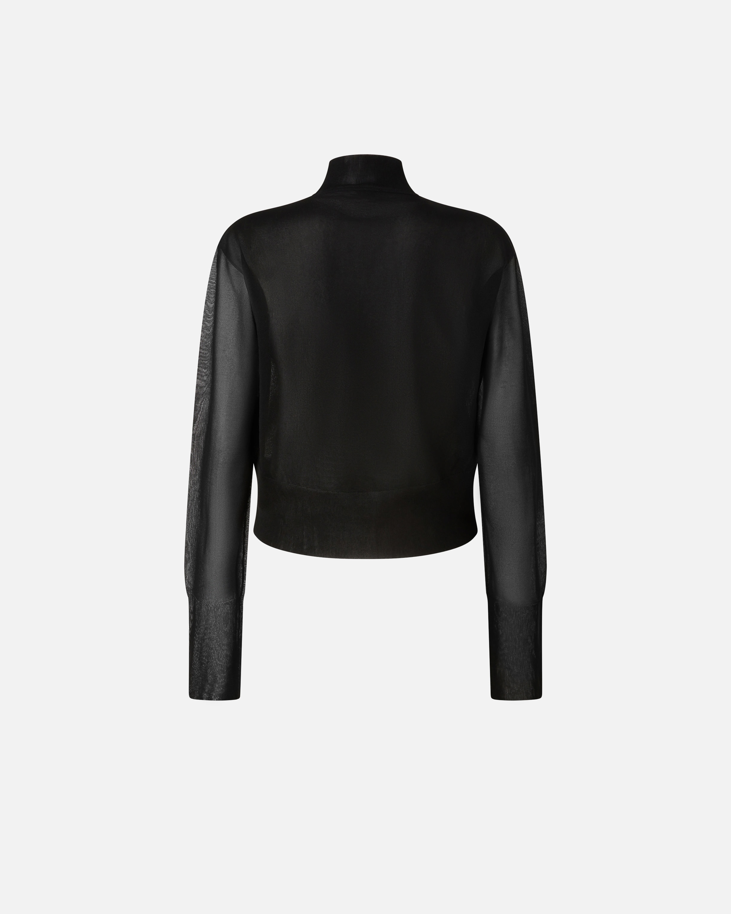 REIMAGINE SEMI-TRANSPARENT HALF-ZIP SWEATER PINKO X PATRICK MCDOWELL - 2