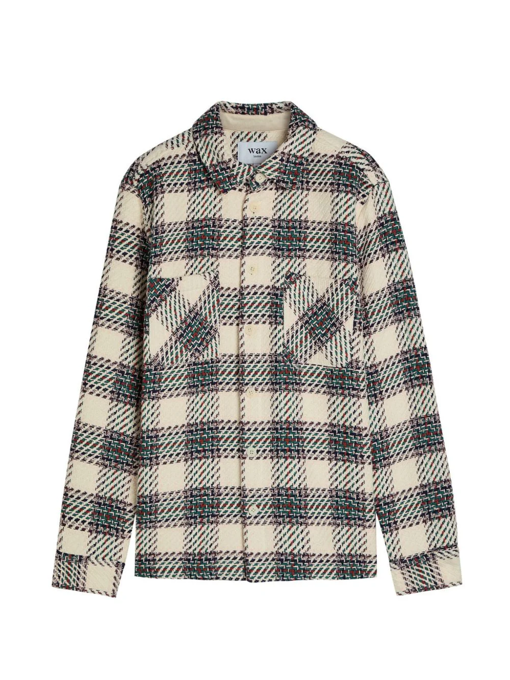 Whiting patterned overshirt - 1