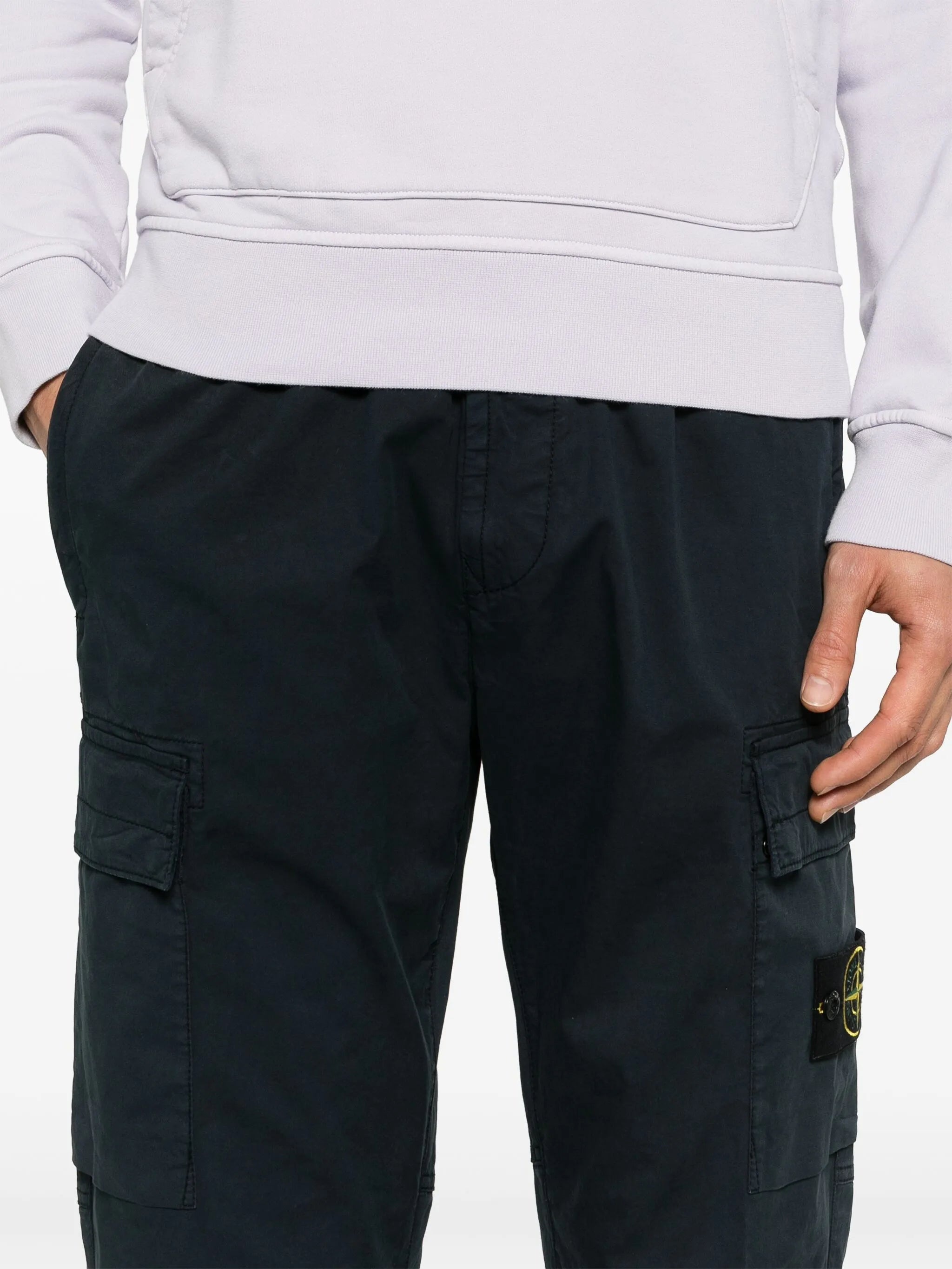 Compass-badge Cargo Trousers - 4